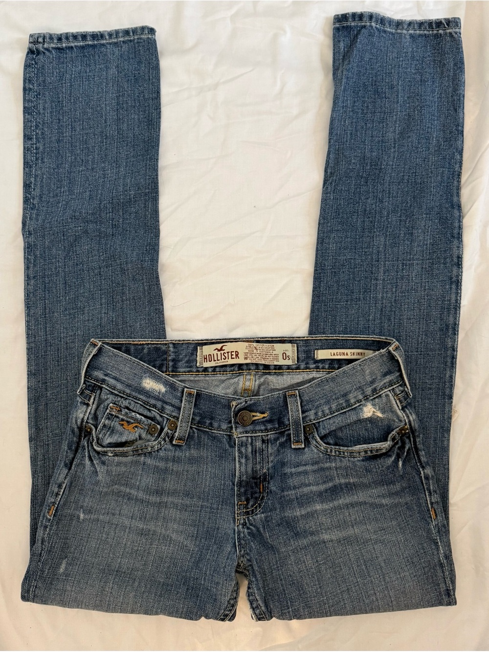 Y2K original Low rise Hollister Laguna Style Skinny Jeans